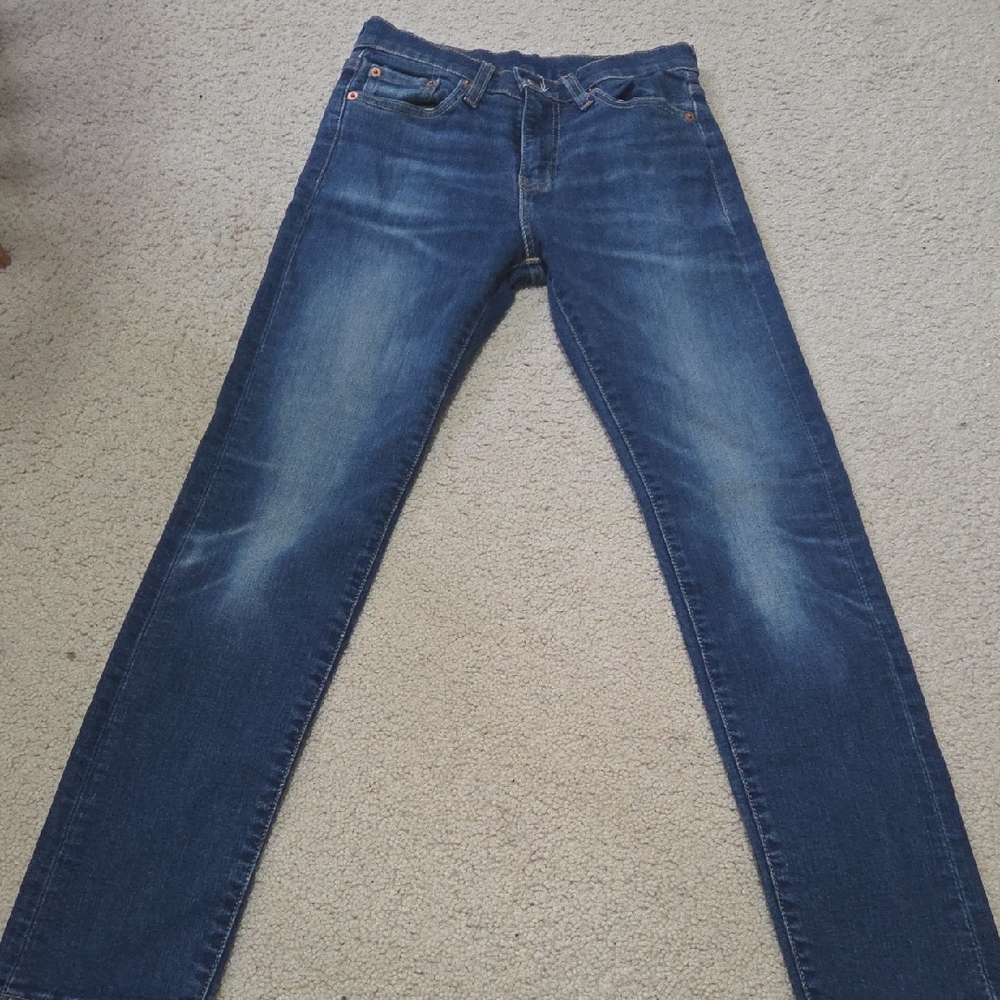 Levi's Women's Skinny Jeans in Dark Blue Wash